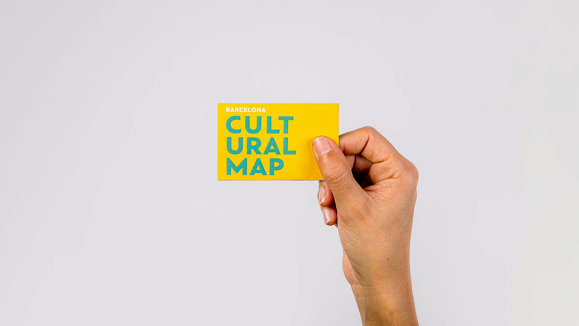Metro ticket, the cultural map is an ecodesign project that tries to attract a more respectable tourist and demystify the most affected areas of the city center of Barcelona